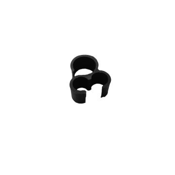 Slangclip zwart